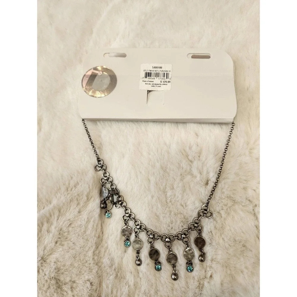 NWT Swarovski Crystallized 5480100 Necklace W/Earrings Set $129 - Picture 7 of 14